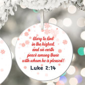 Weihnachts-Segnungen niedlich Flamingo Ornament