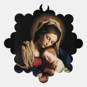 Weihnachts-Segnungen Ornament Karte (Vorderseite)