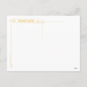 Weihnachts-Segnungen Postkarte (Rückseite)