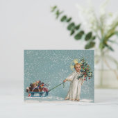 Weihnachts-Segnungen Postkarte (Stehend Vorderseite)