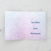 Weihnachts-Segnungen Schöne Worte Karte (Innenseite)