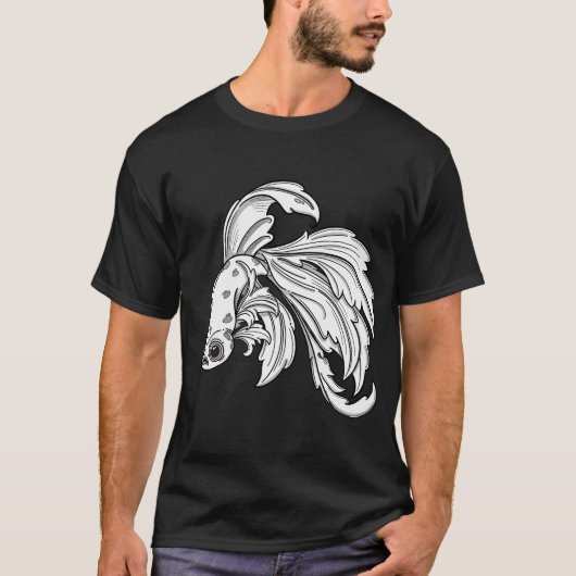 Weihnachts-Seriola-Fisch T-Shirt (Vorderseite)