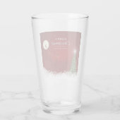Weihnachts-Shaker-Glas Glas (Rückseite)