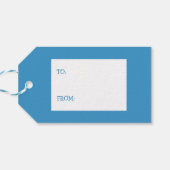 Weihnachts-Shane Geschenkanhänger (Rückseite Horizontal)