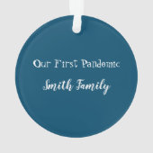 Weihnachts-Sharing-Güte, nicht Deutsche Ornament (Rückseite)