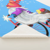 Weihnachts-Sherpa Blanket-Genom mit dem Bike und G Sherpadecke (3/4)