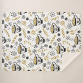 Weihnachts-Sherpa-Blanket Sherpadecke (Vorderseite (Horizontal))