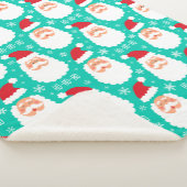 Weihnachts-Sherpa-Blanket Sherpadecke (3/4)