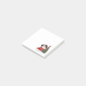 Weihnachts-Shih-Tzu-Hund Post-it Klebezettel (angewinkelt)