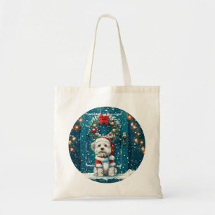 Weihnachts-Shih-Tzu-Hunde Tragetasche