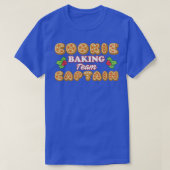 Weihnachts Shirt Cookie Baking Team Kapitän (Design vorne)