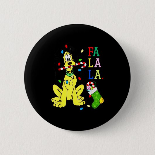 Weihnachts-Shirt Cute La Fa Fa Swea Button (Vorderseite)