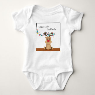 Weihnachts-Shirt, der kleine Störenfried des Weihn Baby Strampler