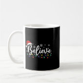 Weihnachts-Shirt - Glaube den Weihnachtsmann an Ch Kaffeetasse (Links)