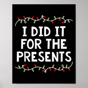 Weihnachts-Shirt meiner Familie, ich mache keine p Poster