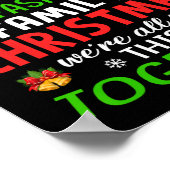 Weihnachts-Shirt Poster (Ecke)