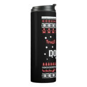 Weihnachts-Shirt Thermosbecher (Nach links gedreht)