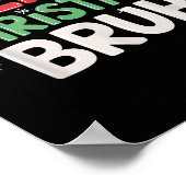 Weihnachts-Shirts für Kinder Jungen Frauen frohe W Poster (Ecke)