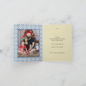 Weihnachts-Shopping mit dem portugiesischen Rooste Karte (Innenseite)