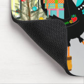 Weihnachts-Shopping mit dem portugiesischen Rooste Mousepad (Ecke)