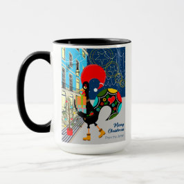 Weihnachts-Shopping mit dem portugiesischen Rooste Tasse