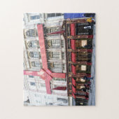 Weihnachts-Shopping, New Bond Street, London, Groß Puzzle (Vertikal)