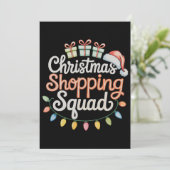 Weihnachts-Shopping-Squad Weihnachten passt Famili (Stehend Vorderseite)