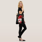 Weihnachts-Shopping Tasche (Am Model)