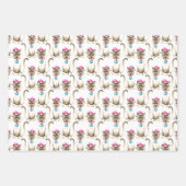 Weihnachts Siam Cat Wrapping Geschenkpapier Set (Vorderseite)