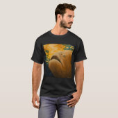 Weihnachts-Siam-Fighting-Fisch T-Shirt (Vorne ganz)
