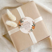 Weihnachts-Simmering-Potpourri-Geschenk Runder Aufkleber