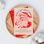 Weihnachts-Sip & Snack Soiree Weihnachts-Party Einladung