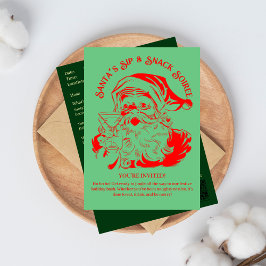 Weihnachts-Sip & Snack Soiree Weihnachts-Party Einladung