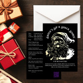 Weihnachts-Sip & Snack Soiree Weihnachts-Party Einladung