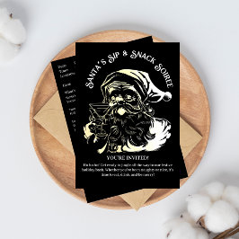 Weihnachts-Sip & Snack Soiree Weihnachts-Party Einladung