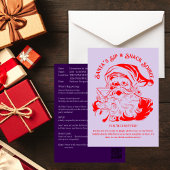 Weihnachts-Sip & Snack Soiree Weihnachts-Party Einladung