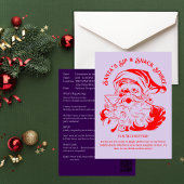 Weihnachts-Sip & Snack Soiree Weihnachts-Party Einladung