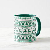 Weihnachts-Skandinavien-Klassik Tasse (VorderseiteRechts)