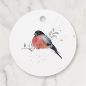 Weihnachts-Skandinavier Gnome Geschenkanhänger (Rückseite)