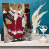 Weihnachts Skater Teddy Bear Collection. Fotoplatte (Seite)