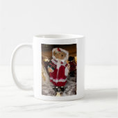 Weihnachts Skater Teddy Bear Collection. Kaffeetasse (Links)