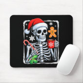 Weihnachts-Skelett Hot Chocolate Funny Xmas Men Wo Mousepad (Mit Mouse)