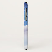 Weihnachts-Skier iPhone Case (Hinten/Links)