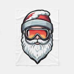 Weihnachts-Skipass Weihnachten Skipass Fleecedecke
