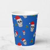 Weihnachts-Skull-Party-Cups - Stil 2 Pappbecher (Links)