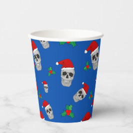 Weihnachts-Skull-Party-Cups - Stil 2 Pappbecher