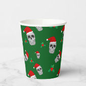 Weihnachts-Skull-Party-Cups - Stil 3 Pappbecher (Links)