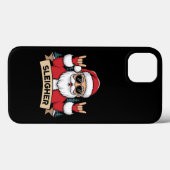 Weihnachts-Sleigher Santa Rock Xmas Rocker Case-Mate iPhone Hülle (Rückseite (Horizontal))