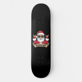 Weihnachts-Sleigher Santa Rock Xmas Rocker Skateboard (Vorderseite)