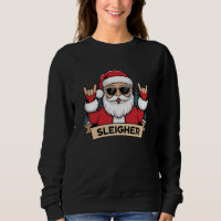 Weihnachts-Sleigher Santa Rock Xmas Rocker